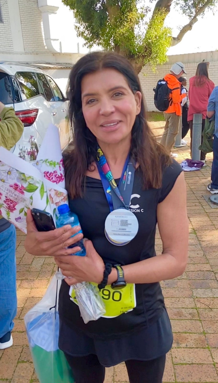 British Pakistani runner Huma Rehman poses for a photo. — reporter