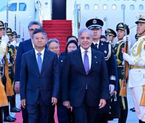 PM Shehbaz reaches Beijing for 'high-level' talks with Chinese leadership