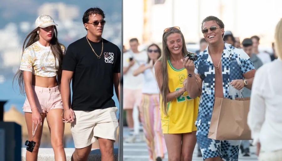The couple has been painting the town red with their loved-up honeymoon pictures from the romantic getaway