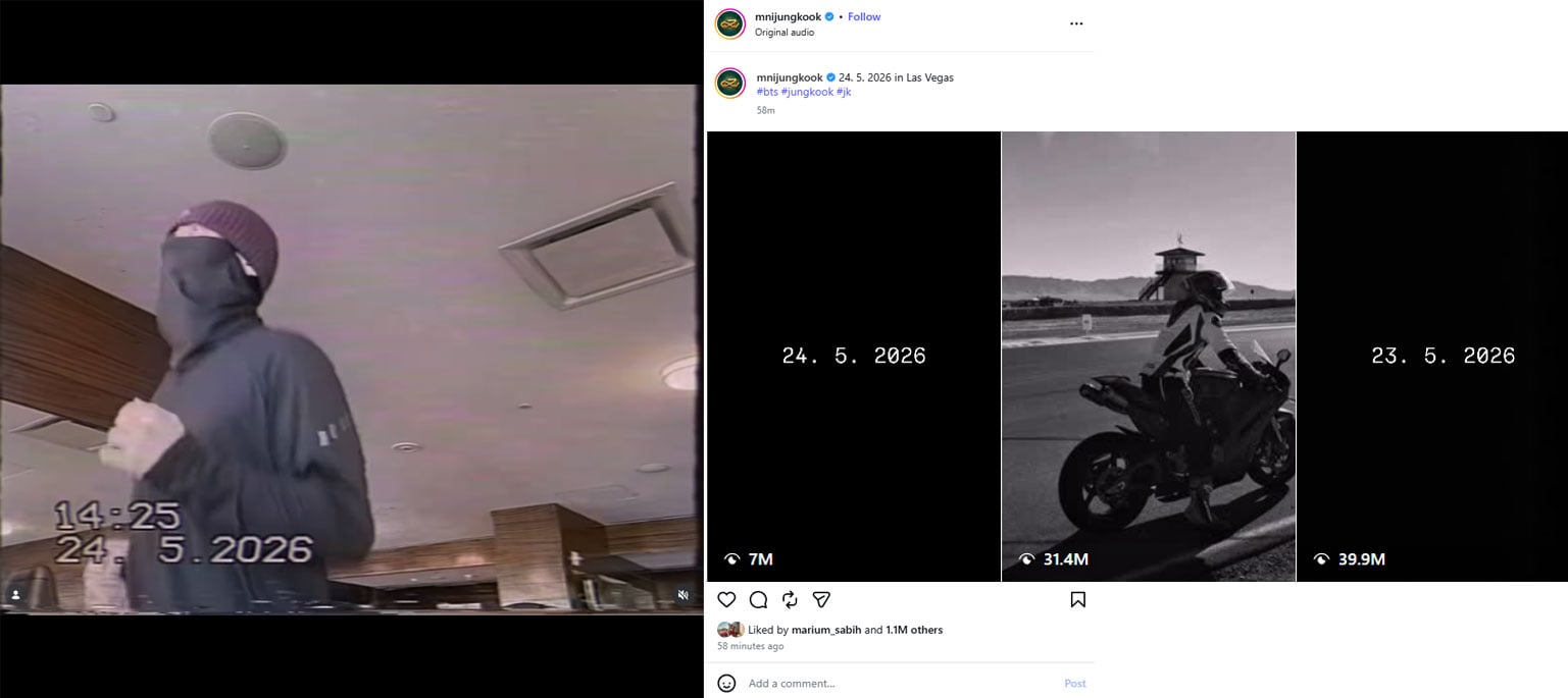 Jungkook breaks internet as new vlog hits 7m views within 1 hour