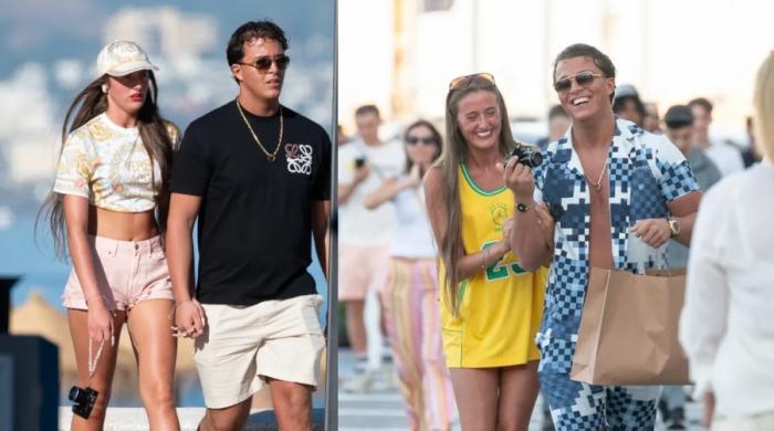 Venezuela Fury stuns in PDA-filled honeymoon snaps with Noah Price