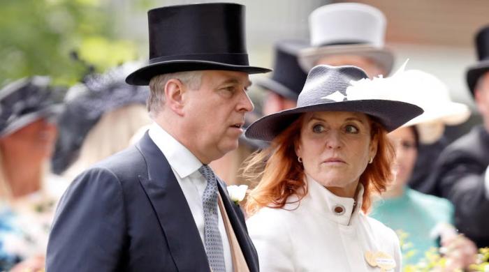 Sarah Ferguson returns to sympathise with Andrew: 'Fergie makes contact'