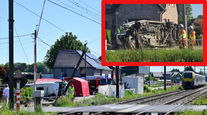 Belgium train crash: School bus driver 'broke through barrier' killing four: Here's what we know