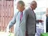 King Charles hugs patients during visit to cancer centre