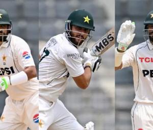 Pakistan skipper Shan Masood, Babar Azam, Salman Agha rise in ICC Test rankings