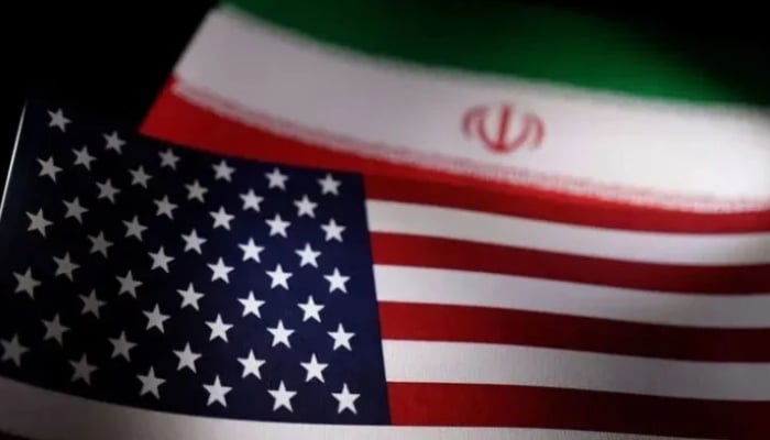 US and Iranian flags are seen in this illustration taken on April 24, 2024. — Reuters