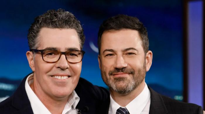 Adam Carolla Walk of Fame ceremony: Jimmy Kimmel praises comic  