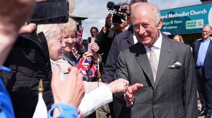 King Charles reveals his love of celestial patterns at Windsor Castle