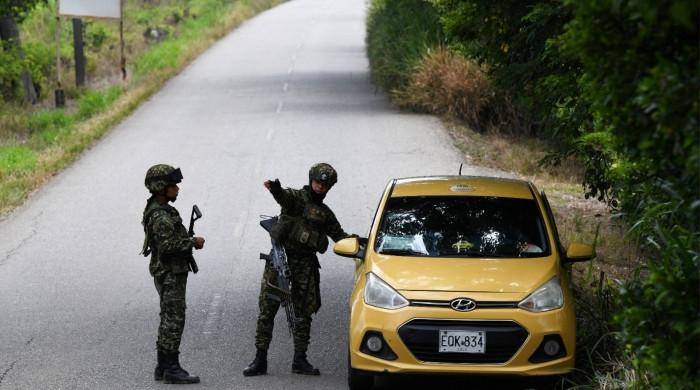 Over 40 killed in Colombia guerrilla clashes on eve of election