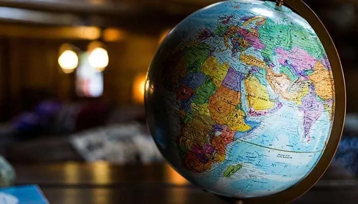 This representational photo shows a desk globe placed in a table. — Unsplash/File