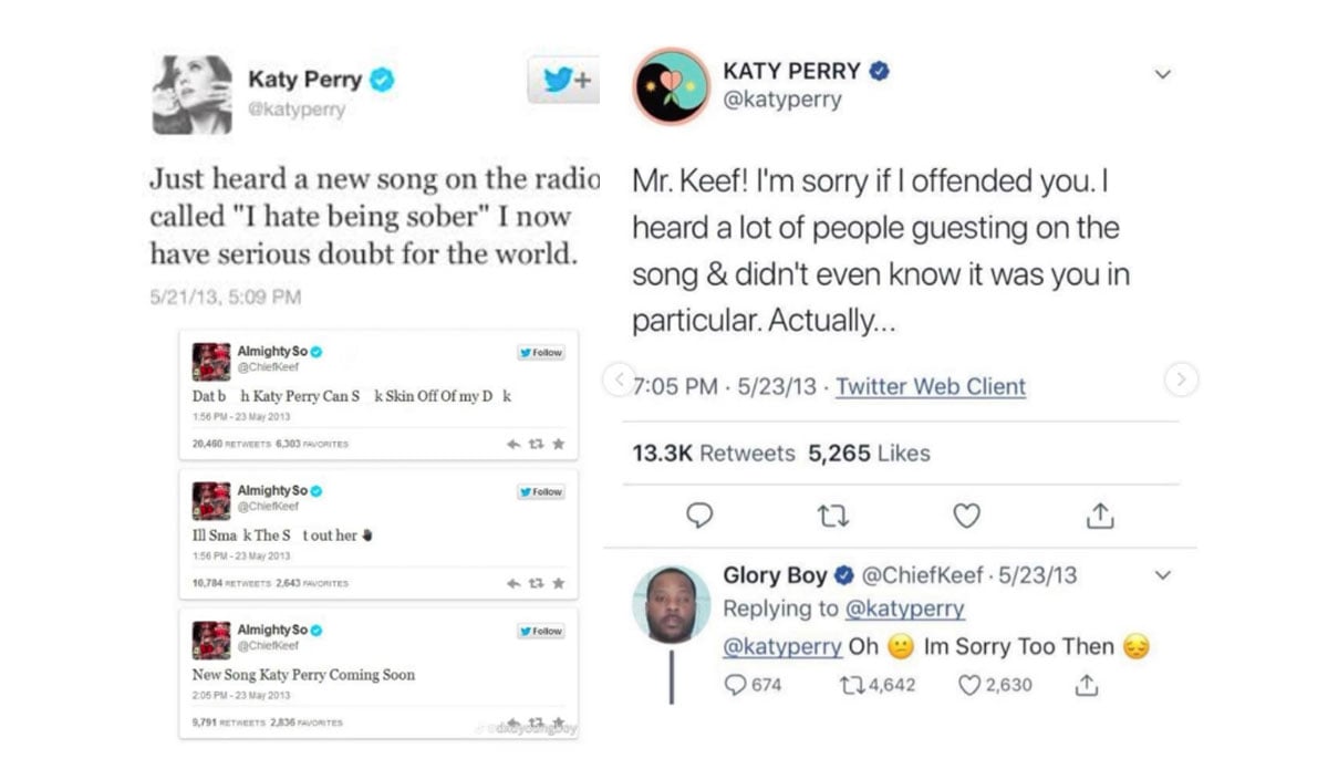 Katy Perry fans react as Legendary Lovers gets unexpected Chief Keef remix