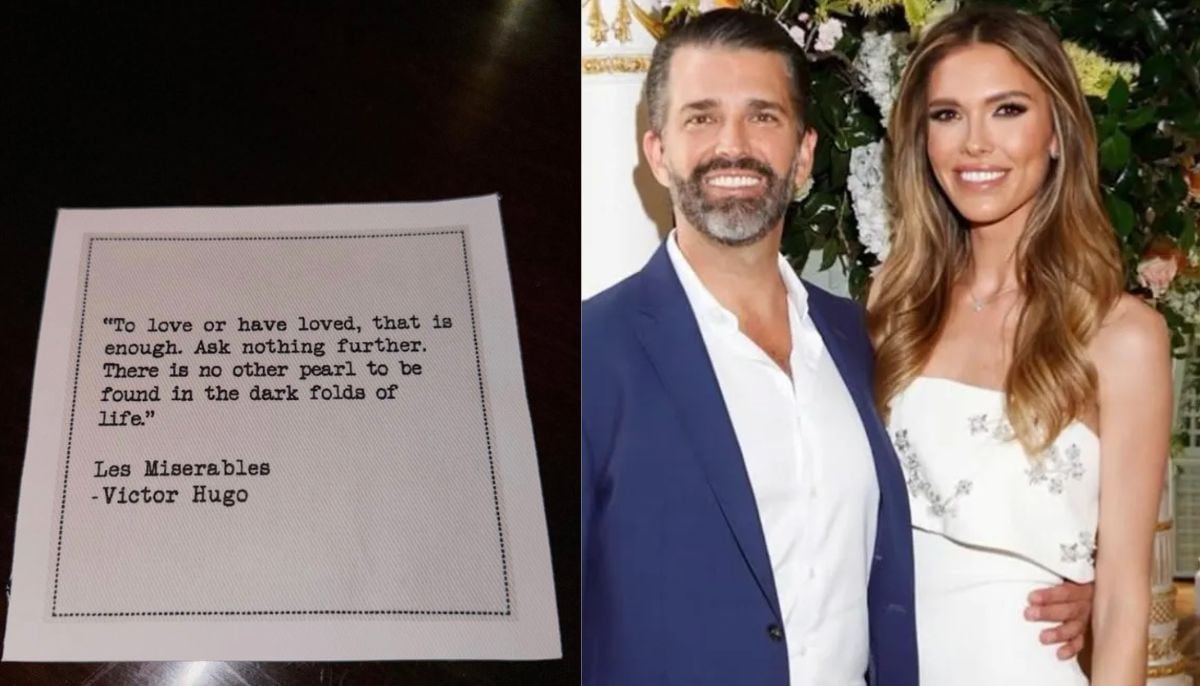 Don Jr.'s wedding napkins just became internet sensation: Here's why