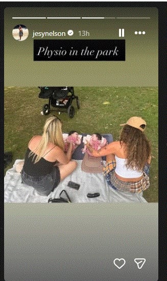 Jesy Nelsons official Instagram account