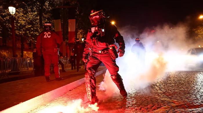 Hundreds held after clashes erupt during PSG Champions League victory celebrations