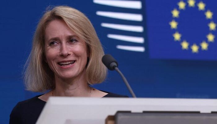European Union’s High Representative for Foreign Affairs and Security Policy Kaja Kallas takes part in a press conference during a EU leaders summit in Brussels, Belgium June 28, 2024. — Reuters