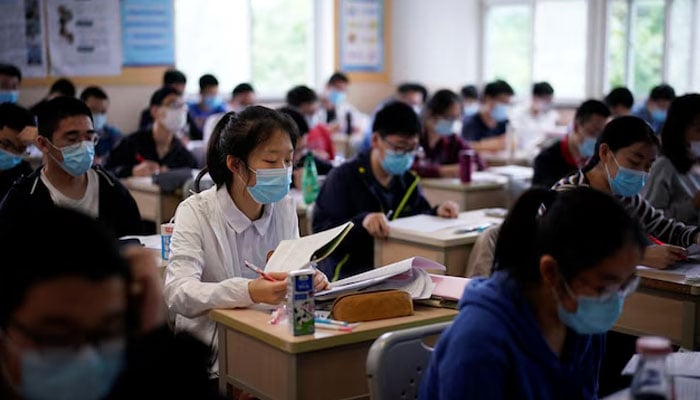 A representational image of Chinese class room. — Reuters/File