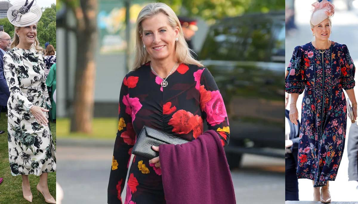 Duchess Sophie looks like royal fairy in ethereal floral outfits