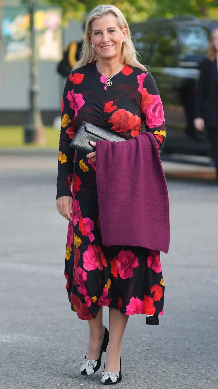 Duchess Sophie looks like royal fairy in ethereal floral outfits