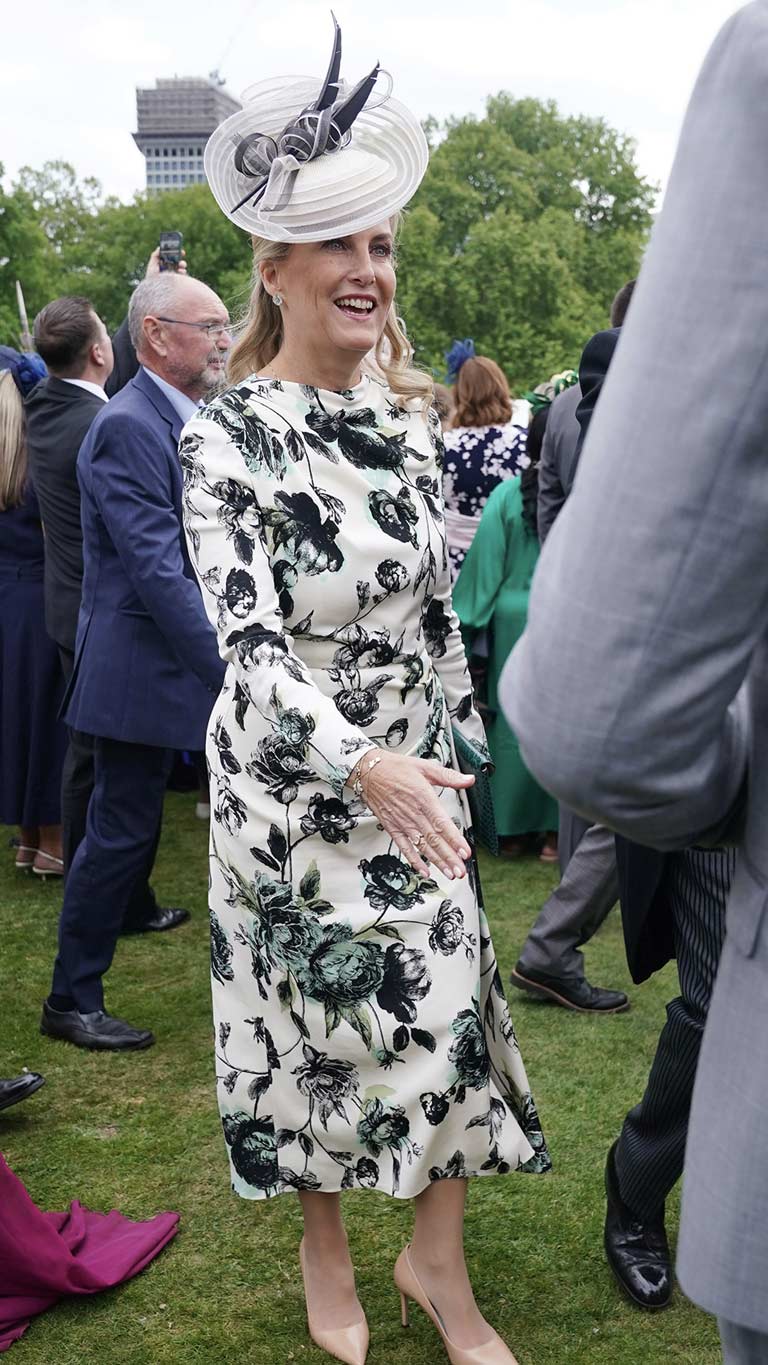 Duchess Sophie looks like royal fairy in ethereal floral outfits
