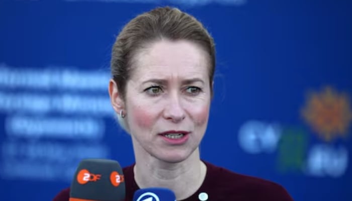 EU High Representative of Foreign Affairs and Security Policy Kaja Kallas speaks to media during an informal EU Foreign Ministers meeting in Limassol, Cyprus May 28, 2026. — Reuters