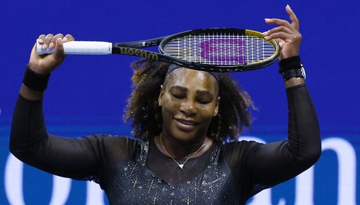 Serena Williams of the US reacts during her third round match against Australias Ajla Tomljanovic, US Open - Flushing Meadows, New York, United States - September 2, 2022. — Reuters