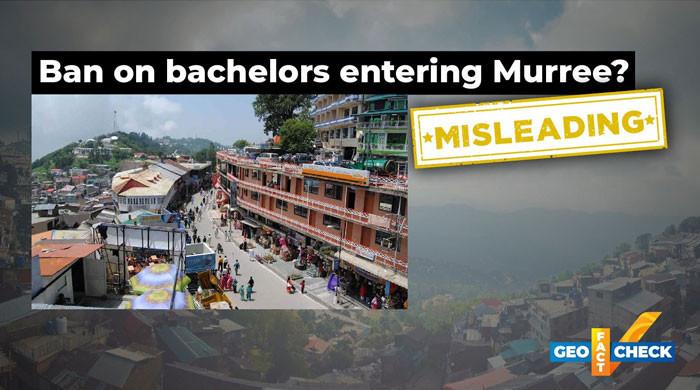 Fact-check: No ban on bachelors entering Murree, restriction applies only to Mall Road