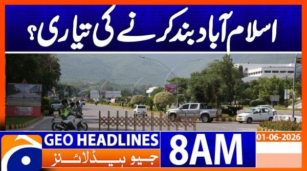 Geo Headlines 8AM | 01 June 2026