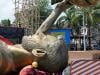 WATCH: India takes down giant Messi statue over safety concerns
