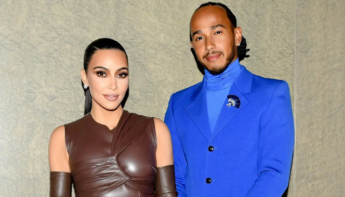 Kim Kardashian shares rare glimpse of life with Lewis Hamilton 