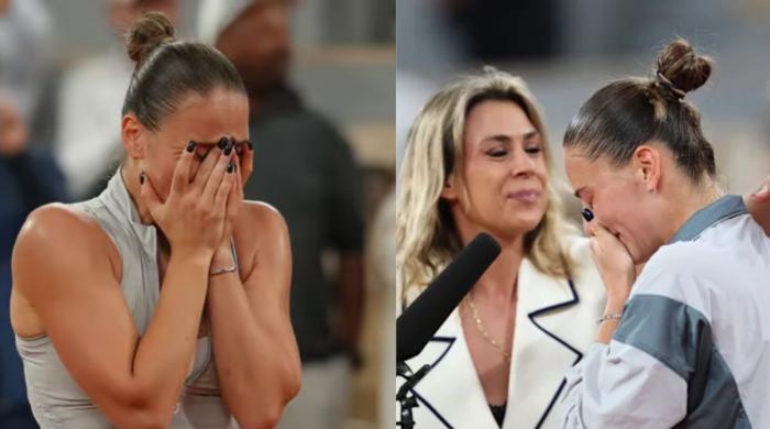 French Open latest: Marta Kostyuk breaks down after historic win over Elina Svitolina 