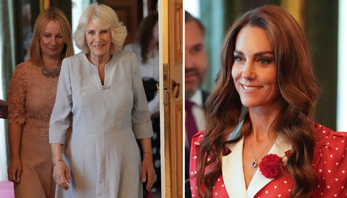 Queen Camilla shares 'words of encouragement' as Kate steals limelight