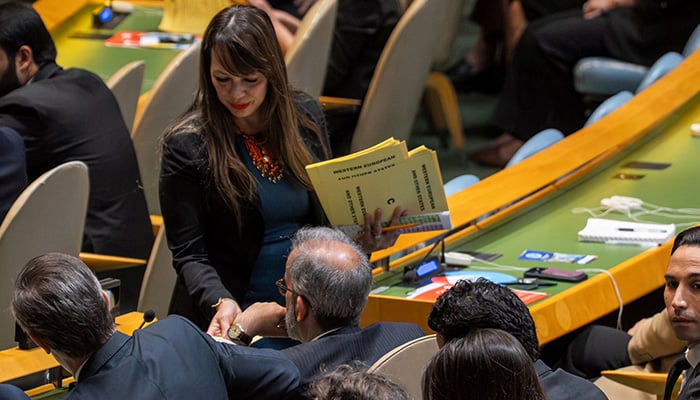 Five countries elected to UN Security Council; Germany misses out 8 An usher hands out ballots to delegations for the election of non-permanent members of the United Nations Security Council at UN headquarters in New York City, US, June 3, 2026. — Reuters