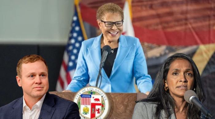 Karen Bass makes it to LA mayor runoff—awaits opponent Pratt or Raman