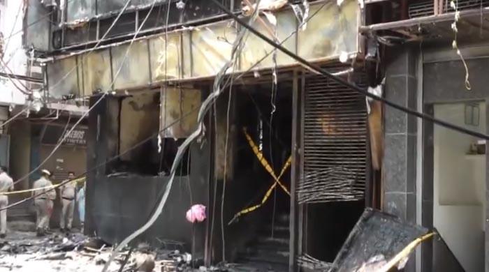 Fire in Delhi hotel kills at least 21, say police