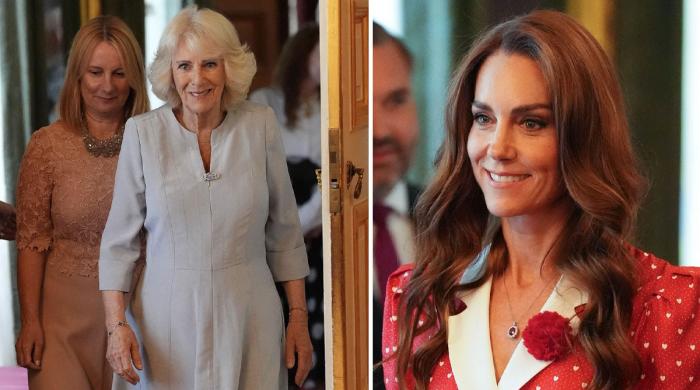 Queen Camilla shares 'words of encouragement' as Kate steals limelight