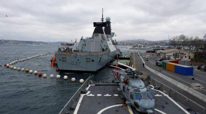 Three crewmembers killed in UK Navy helicopter crash in south west England