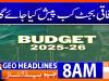 Geo News Headlines 8 AM | 3rd June 2026
