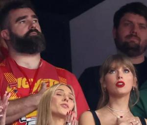 Jason Kelce gives sweet nod to sister-in-law Taylor Swift ahead of wedding
