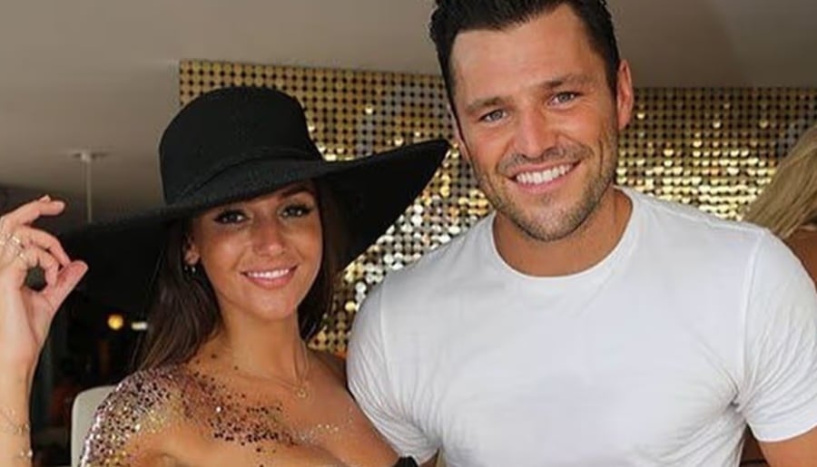 Mark Wright shared a heartfelt message on Instagram alongside a collection of sweet photos of the actress.