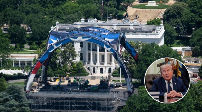 Trump says White House UFC octagon may never be removed after historic fight night