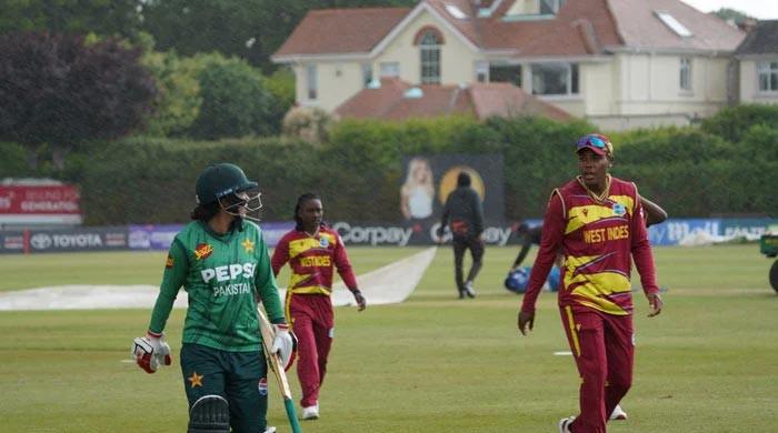 Pakistan bow out of T20I tri-series after washout against West Indies