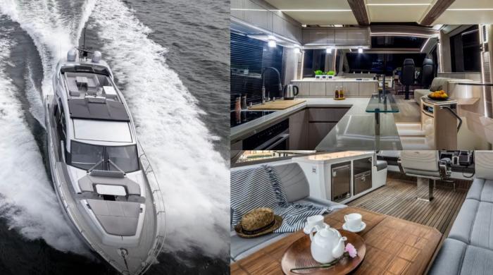 Galeon 700 sky unveils one of most comforting interiors ever seen on superyacht