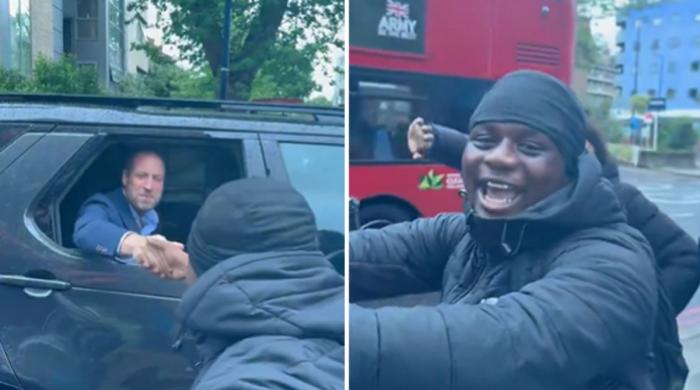 Prince William reacts to die-hard fan's love confession from his car