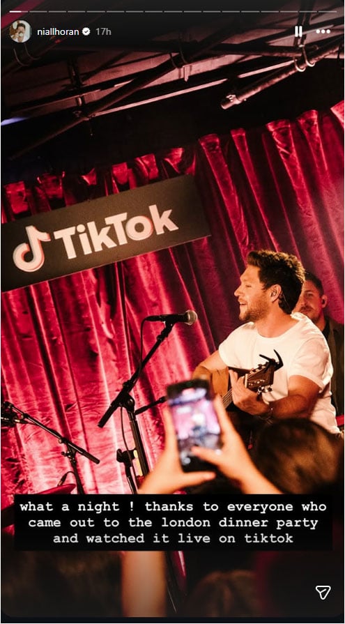 Niall Horan thanks fans after latest dinner party: What a night!