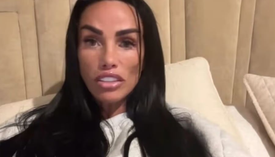 Katie has provided a fresh update on Lee in a video shared on Facebook