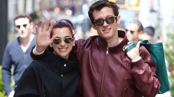 Dua Lipa, Callum Turner make first appearance at Italian wedding ceremony