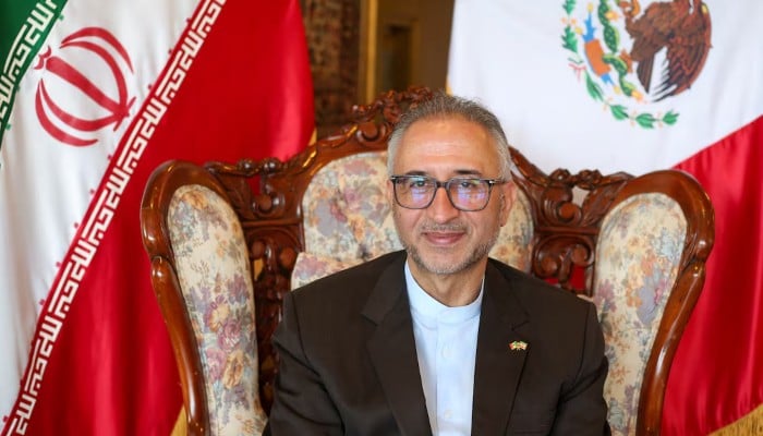 Iranian Ambassador to Mexico Abolfazl Pasandideh poses for a picture during an interview with Reuters, in Mexico City, Mexico, June 4, 2026. — Reuters