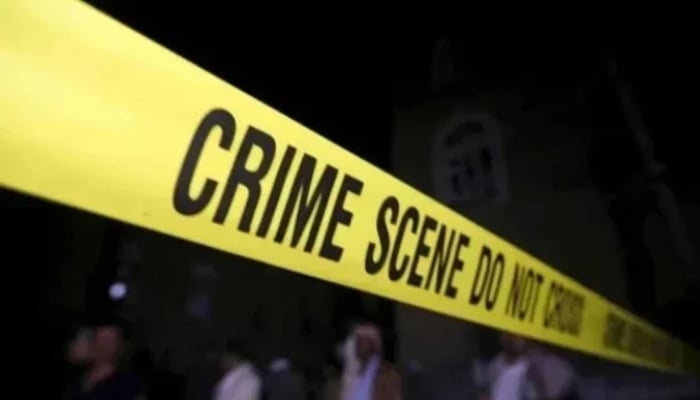 A representational image of a crime scene restricted with a police tape. — Reuters/File