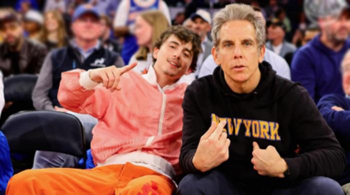 Timothée Chalamet, Ben Stiller revel in Knicks' Game 2 victory