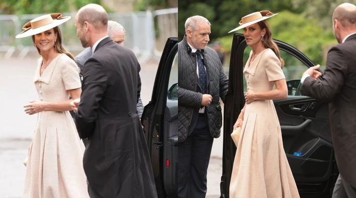 Princess Kate and William bring fairytale romance to Peter Phillips' big day